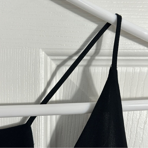 Loft Outlet size SP black cami, racerback, chiffon with full lining, layer - Picture 7 of 9
